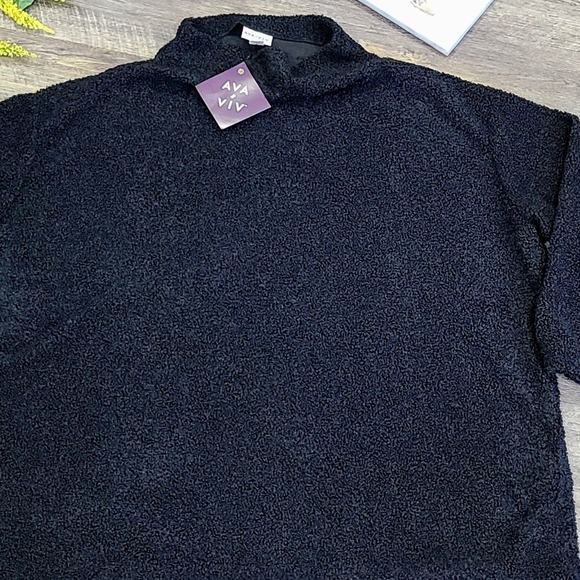 Ava & Viv Mock Turtleneck Pullover Sweater - Picture 7 of 7